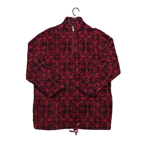 Reconditionné - Pull Polaire Liz Claiborne - Taille S - Femme - Rouge