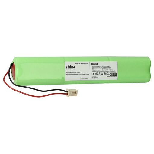 vhbw Batterie remplacement pour Velux 946930, 946933 pour volet rou...