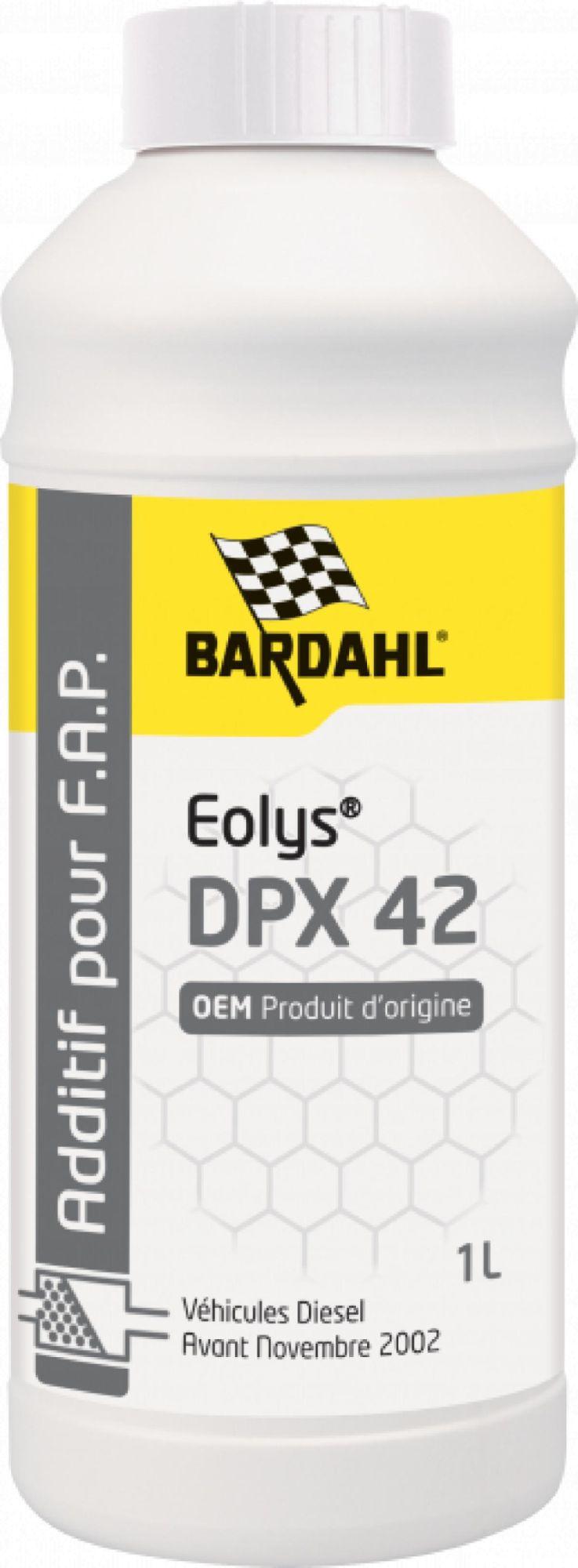 Additif FAP Eolys DPX42 blanc Bardahl 3L - Origine Pièces Auto