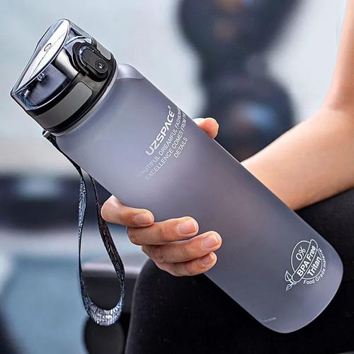 350ml - Gris - Bouteille D'eau De Haute Qualité Sans Bpa, Anti-Fuite, Portable Pour Boissons, Sport, Gymnastique, Écologique