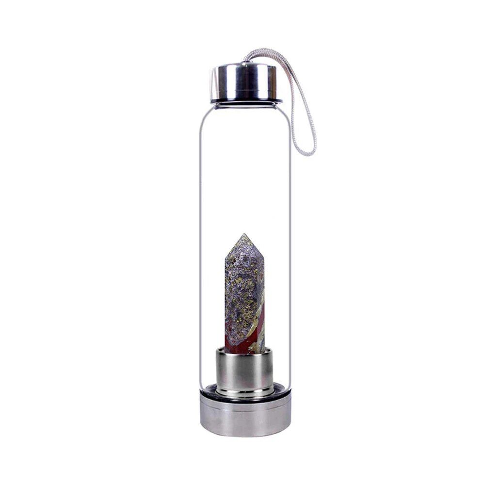 550ml - Pierre De Sang De Dragon - Bouteille D'eau En Pierre...