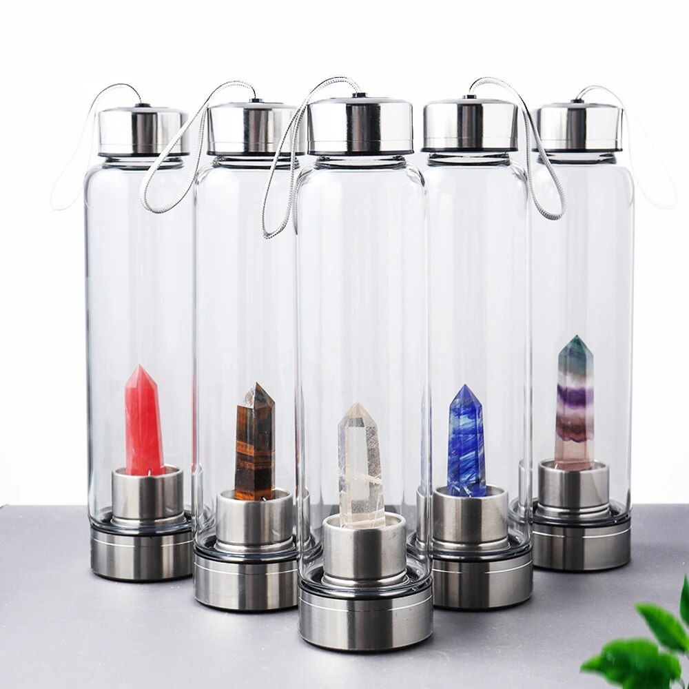 550ml - Hurler - Bouteille D'eau En Pierre De Clip Naturel, ... - 4