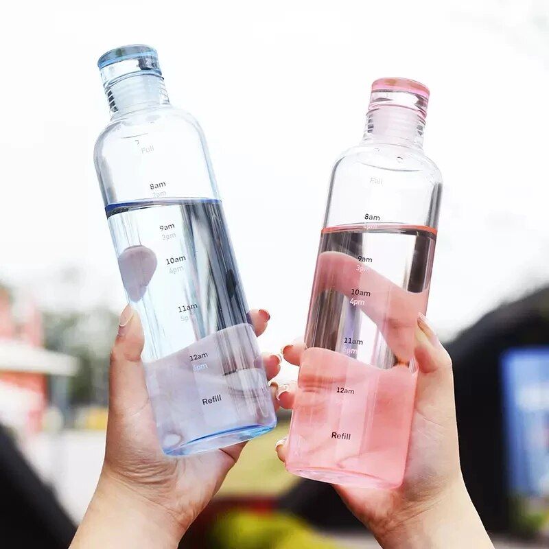500ml - Orange - Bouteille D'eau En Verre De Grande Capacit... - 4