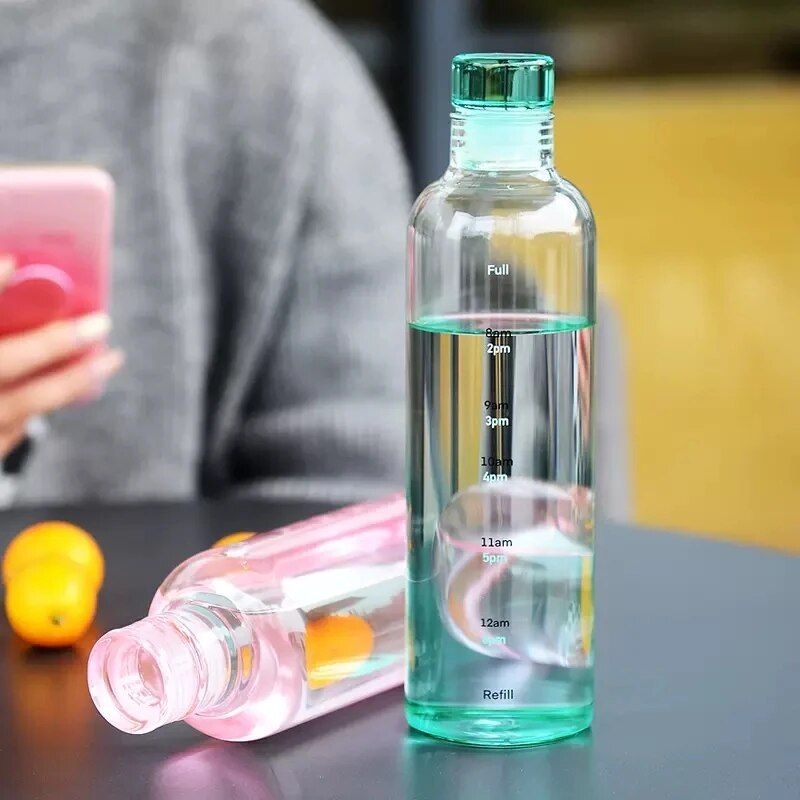500ml - Orange - Bouteille D'eau En Verre De Grande Capacit... - 6