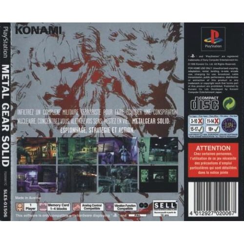 Metal Gear Solid Ps1