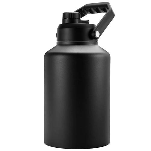 64oz 1892ml - Bouteille D'eau Isolée En Acier Inoxydable, Thermos Allant Au Lave-Vaisselle, Carafe Sans Bpa Avec Poignée, Anti-Alde Astronomique, 128oz, 3785ml