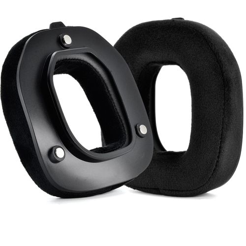 Coussinets de Rechange pour Logitech Astro A50 Gen 4,durabilité, épaisseur et Son améliorés(coussinets en flanelle)