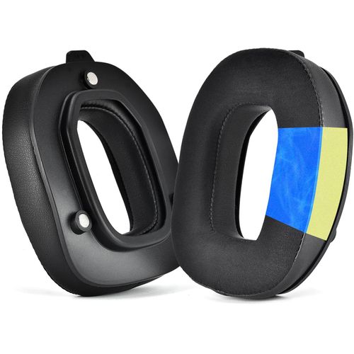 Coussinets de Rechange pour Logitech Astro A50 Gen 4,durabilité, épaisseur et Son améliorés(Gel de Refroidissement)