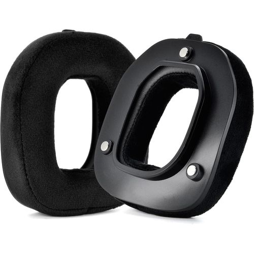 Coussinets de Rechange pour Casque Logitech Astro A50 Gen 3 troisième génération avec Boucle magnétique intégrée(matériau Flanelle)