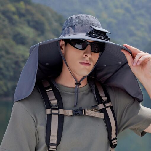 Casquette pare-soleil Double couche pour femmes, c... - Grandado