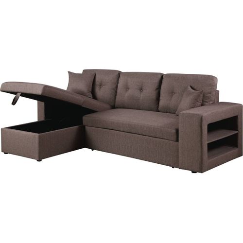 Canapé D'angle Convertible/Réversible Axel - 3 Places - Taupe