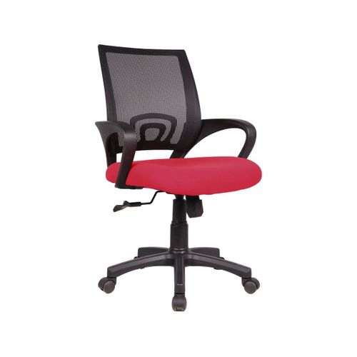 Fauteuil De Bureau À Roulettes Dana - Noir/Rouge