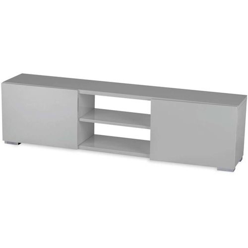 Meuble Tv Frida - 155 X 31 X 42,5 Cm - Gris