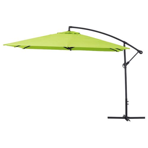 Parasol Jardin Déporté Alu Ilios 3 - Carré - 3 X3 M - Vert