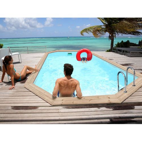 Piscine bois Cordoue 3.48 x 2.15 x 1.18 m