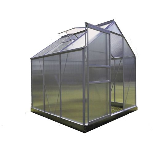 Serre Jardin Polycarbonate - Diamant 66 - 3,7m² - Gris