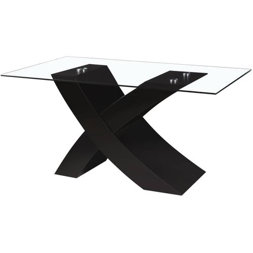 Table Repas Mona - 150 X 90 X 74 Cm - Noir
