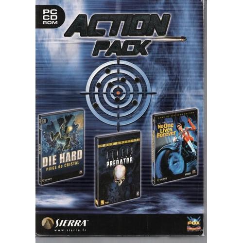 Pack Action Sierra : Die Hard Piege De Cristal Aliens Vs Predator 1 No One Lives Forever Pc