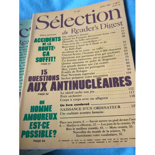 Sélection Du Reader S Digest 437