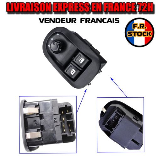 Bouton Commande Lève Vitres Et Rétroviseurs Peugeot Citroën