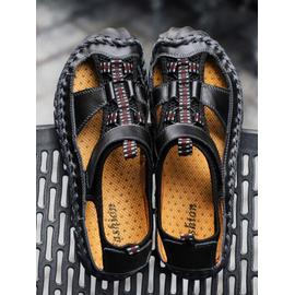 ROMANO SICARI, chaussure élégante pour homme en cuir imprimé noir, 7750A