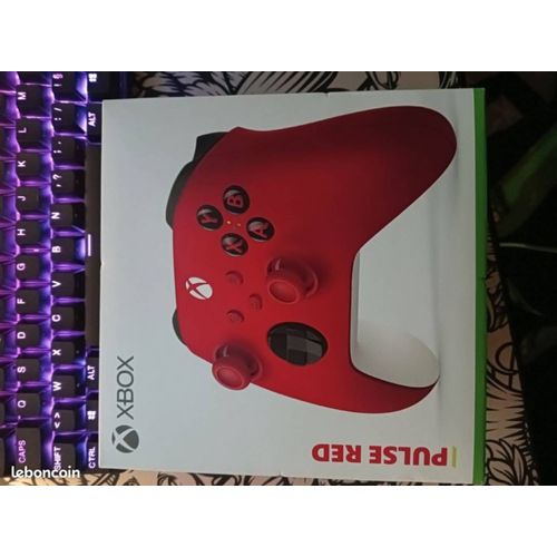 Manette Xbox Séries S Rouge