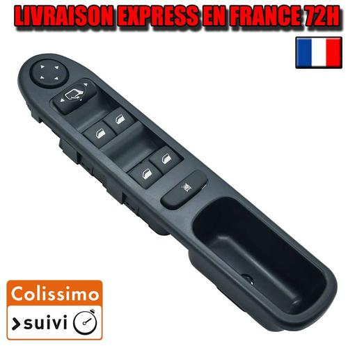 Commande Bouton Lève-Vitre Electrique Pour Peugeot 307 & Sw & Cc 6554.Kt 6554kt