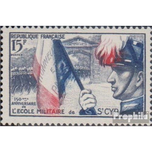 France 1022 (Complète.Edition.) Oblitéré 1954 Académie Militaire