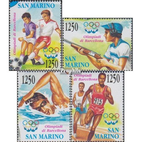 San Marin 1510-1513 (Complète Edition) Neuf Avec Gomme Originale 1992 Jeux Olympiques Été?92 Barcelon