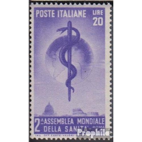 Italie 780 (Complète.Edition.) Neuf Avec Gomme Originale 1949 Weltgesundheitskongress