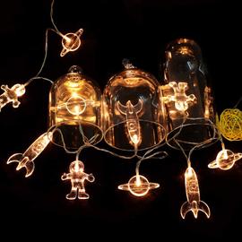 Guirlande Lumineuse Boule Coton, Interieur Decoration Noël Deco, 3M 20er  LED Globe Light, Fille, Princesse, Enfant