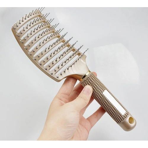 Brusser À Cheveux De Ventiler - Brosse À Cheveux Démêlante, Peigne De Massage Pour Poux, Pour Salon De Coiffure, Magique, Pour Femmes, 2019 