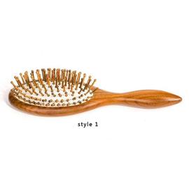 Peignes et brosses à cheveux en Bambou et poils en Nylon antistatique, Coiffure