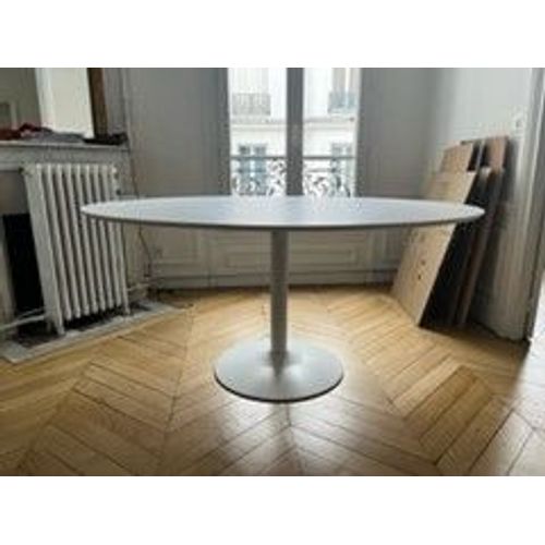 Table À Manger Taco Elipse En Bois 160x110 Cm - Maisons Du Monde
