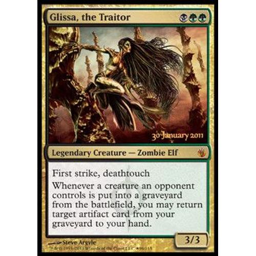 Glissa, La Traîtresse - Prerelease Promos - Glissa, The Traitor - M - Mtg - Foil