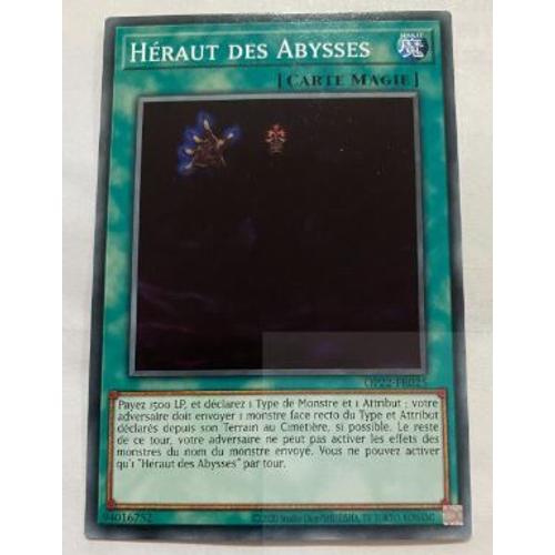 Yu Gi Oh Op22 Fr025 Héraut Des Abysses