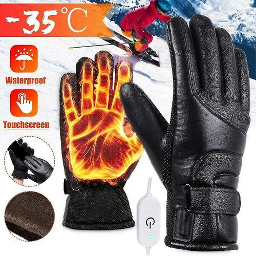 Gants Chauffants Électriques Usb, Mitaines De Moto D'extérieur Rechargeables Pour Les Mains