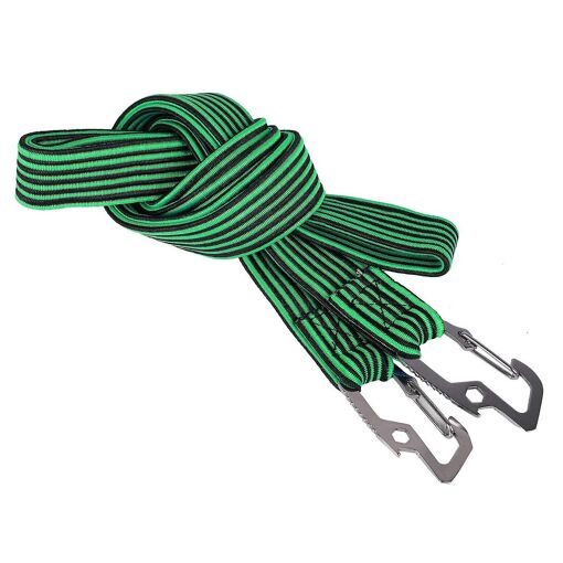 Corde �lastique Pour Bagages Universelle Robuste Vert - 2