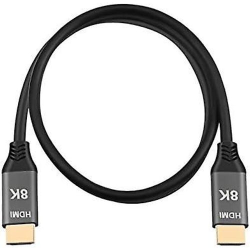 Câble Hdmi 2.1 Ultra-hd Uhd 8k 60hz 4k 120hz 48gbs avec câble audio Hdmi et câble Ethernet 5m 3m