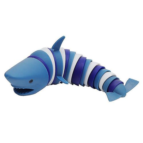 Jouet 3d En Forme De Requin, Sceau De Dauphin, Limace, Fidget, Décompression De La Main Articulée, Soulagement De L'anxiété, Jouets Sensoriels, Cadeaux Pour Adultes Et Enfants