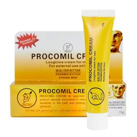 Procomil Crème Lubrifiante Pour Hommes Crème D'agrandissement Pour Hommes Crème Retardatrice D'érection Durable Dure Plus Longtemps 15g