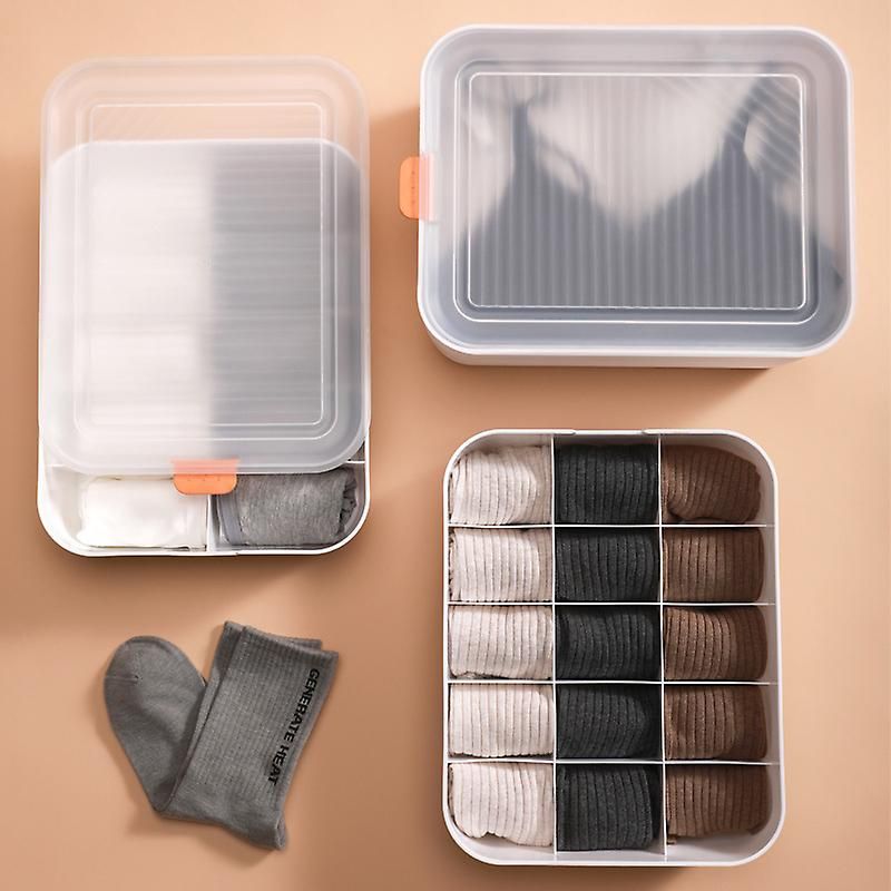 Bote de rangement de chaussettes  15 grilles, bote de ran... - 3