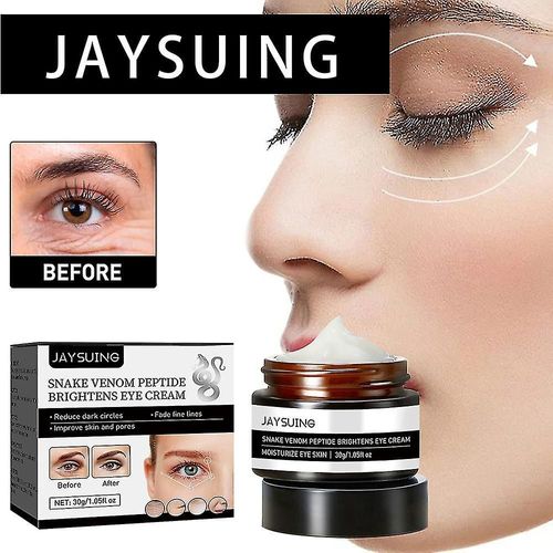 Crème Réparatrice Pour La Peau Des Yeux, Peptide De Venin De Serpent, Éclaircit Les Ridules, Poches Pour Les Yeux, Crème Hydratante Raffermissante, 30g, 1 Pièce, 1/2 Pièces 