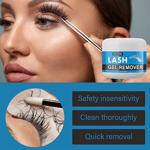 Dissolvant De Colle Pour Cils, Gel Permanent, Élimination Des Extensions De Cils, 1/2 Pièces 