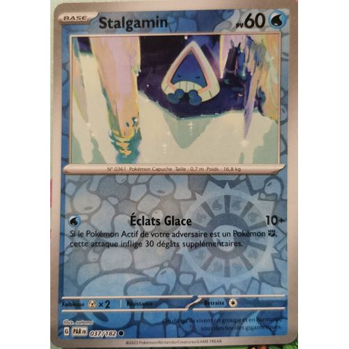 Carte Pokemon Stalgamin Reverse 037/182  Ev4 Ecarlate Et Violet Par Fr