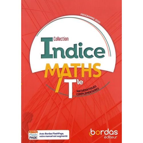Maths Tle Indice - Mathématiques Complémentaires