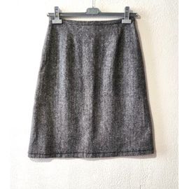 Jupe Armand Ventilo Taille 36/38 Multicolore Chinée Laine