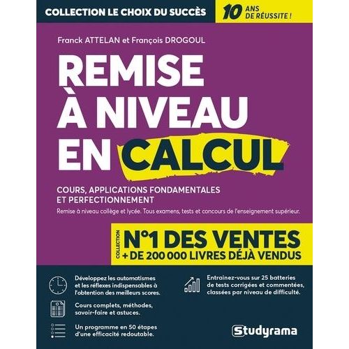 Remise À Niveau En Calcul