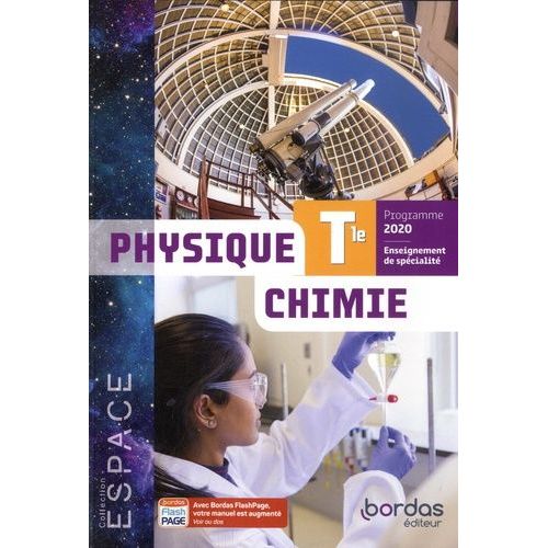 Physique Chimie Enseignement De Spécialité Tle Espace