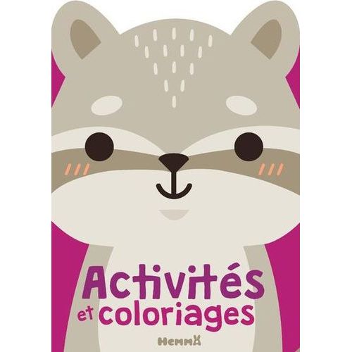 Activités Et Coloriages - Raton Laveur